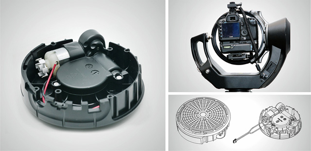 云台电机齿轮箱